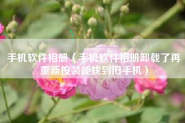 手机软件相册（手机软件相册卸载了再重新按装能找到旧手机）